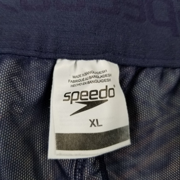 Speedo Seaside Volley Lined Swim Trunks Shorts 4 Way Stretch Mens XL - Picture 7 of 9